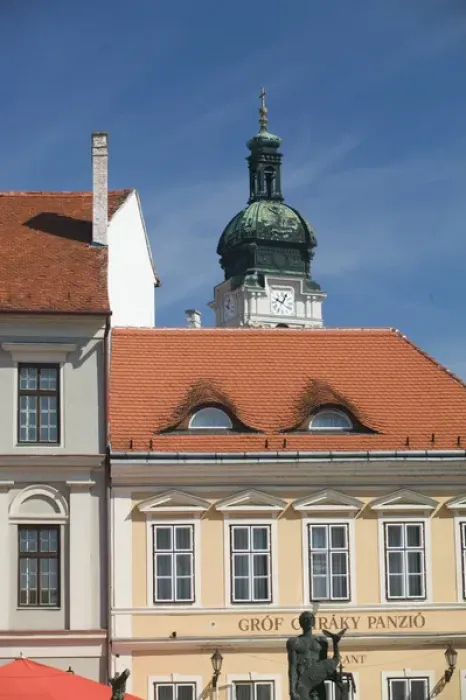 Framed Print : HUNGARY-WESTERN TRANSDANUBIA-Gyor: Becsi Kapu Ter Square View towards Gyor Cathedral Framed Print : HUNGARY-WESTERN TRANSDANUBIA-Gyor: Becsi Kapu Ter Square View towards Gyor Cathedral