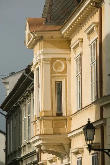 Framed Print : HUNGARY-WESTERN TRANSDANUBIA-Sopron: Building Detail / Old Town Medieval Town Framed Print : HUNGARY-WESTERN TRANSDANUBIA-Sopron: Building Detail / Old Town Medieval Town