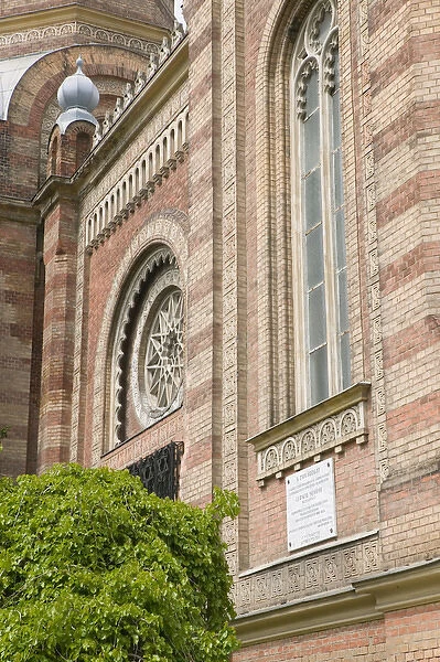 HUNGARY-WESTERN TRANSDANUBIA-Szombathely: Former Synagogue (b. 1881) and now Bela