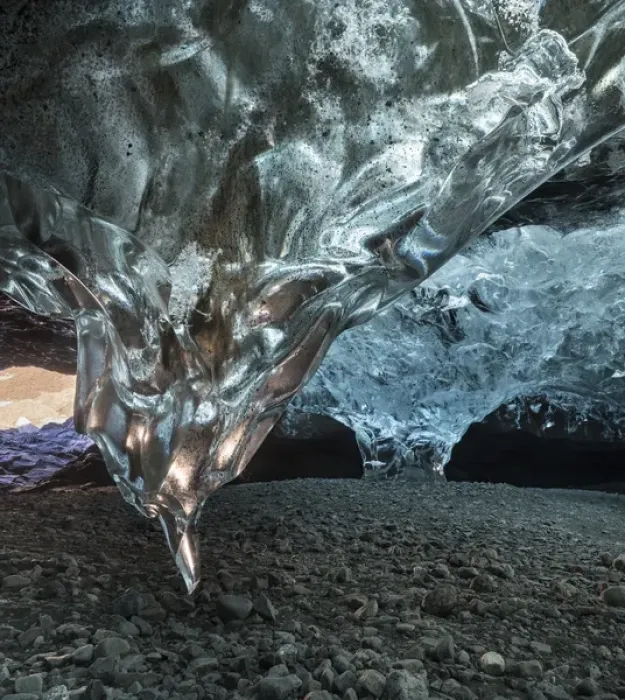 Framed Print : Ice cave in the glacier Breidamerkurjoekull in Vatnajoekull National Park. europe Framed Print : Ice cave in the glacier Breidamerkurjoekull in Vatnajoekull National Park. europe
