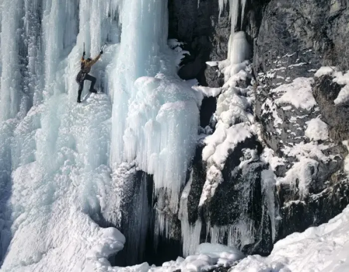 Framed Print : Ice climbing Stewart Falls (WI5), Wasatch Mountains near Provo, Utah. (MR) Framed Print : Ice climbing Stewart Falls (WI5), Wasatch Mountains near Provo, Utah. (MR)