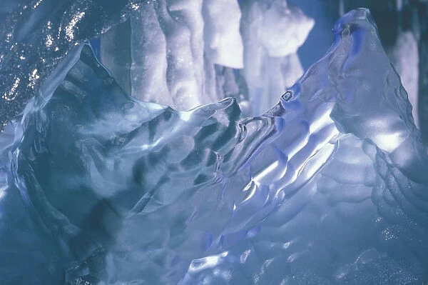 Ice Formation, Tracy Arm, S. E. Alaska Inside Passage