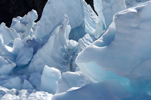 Ice Formations, Franz Josef Glacier, West Coast, South Island, New Zealand
