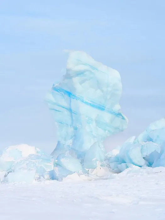 Framed Print : Iceberg in the frozen Mohnbukta in Sabine-Land. The island Spitzbergen in the Svalbard. Scandinavia, Norway Framed Print : Iceberg in the frozen Mohnbukta in Sabine-Land. The island Spitzbergen in the Svalbard. Scandinavia, Norway