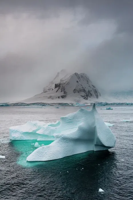 Framed Print : An iceberg in the Herrera Channel, Antarctica Framed Print : An iceberg in the Herrera Channel, Antarctica