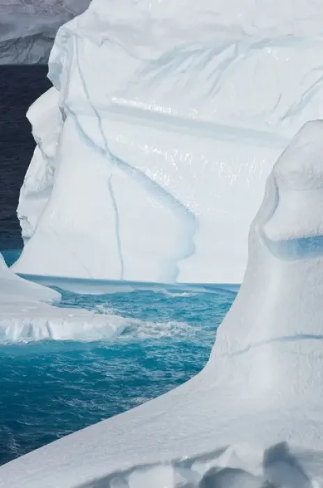 Framed Print : Icebergs Cape York Greenland