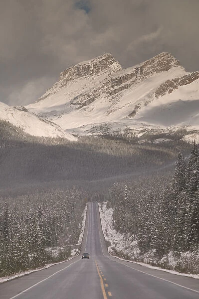02. Canada, Alberta, Banff National Park: Icefields Parkway (Rt.93) Early Winter