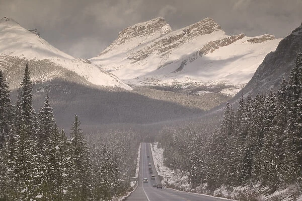 02. Canada, Alberta, Banff National Park: Icefields Parkway (Rt.93) Early Winter