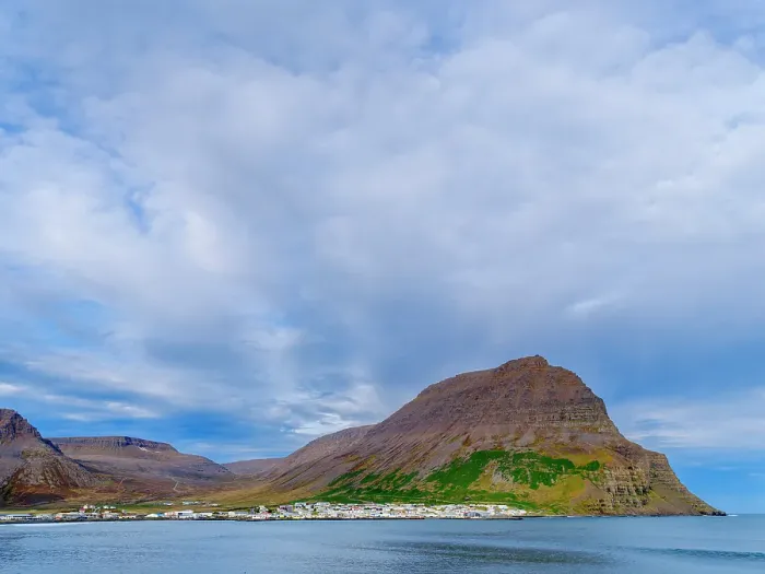 Framed Print : Iceland, Bolungarvik at fjord Isafjardardjup. The Westfjords (Vestfirdir) during autumn Framed Print : Iceland, Bolungarvik at fjord Isafjardardjup. The Westfjords (Vestfirdir) during autumn