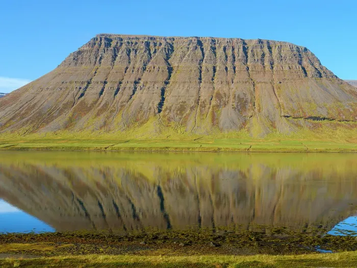 Framed Print : Iceland. Landscape in fjord Alftafjordur during autumn Framed Print : Iceland. Landscape in fjord Alftafjordur during autumn