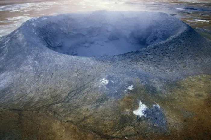 Framed Print : Iceland, Pingey Jar Region, Thermal vents