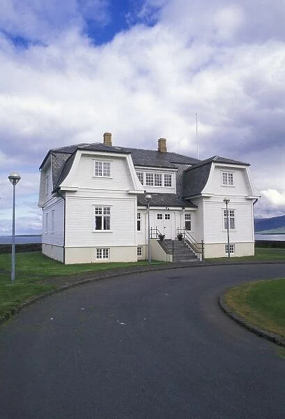 Iceland, Reykjavik. Reykjavik summit house, made famous by former President Reagan