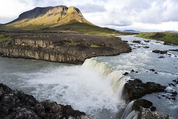 Iceland, Southern Highlands, Pjorsa River