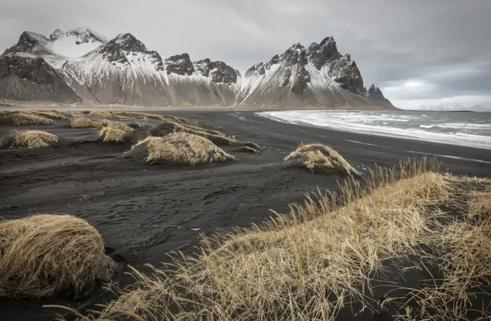 Framed Print : Iceland, Stokknes, Mt. Vestrahorn Framed Print : Iceland, Stokknes, Mt. Vestrahorn
