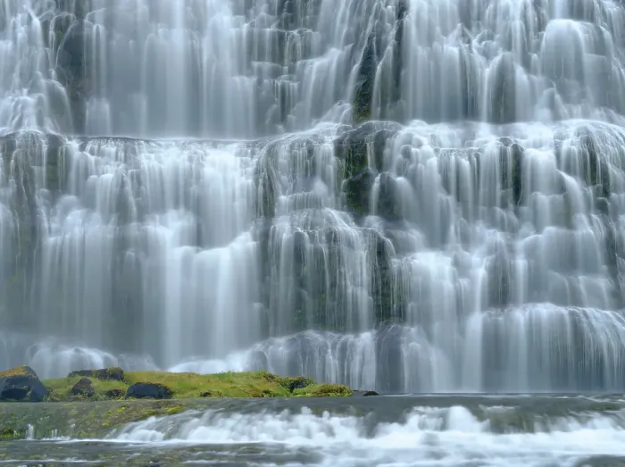 Framed Print : Iceland. Waterfall Dynjandi in Borgarfjordur during autumn Framed Print : Iceland. Waterfall Dynjandi in Borgarfjordur during autumn