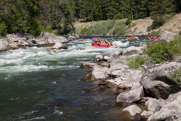 ID, near Stanley, Salmon River, Whitewater rafting