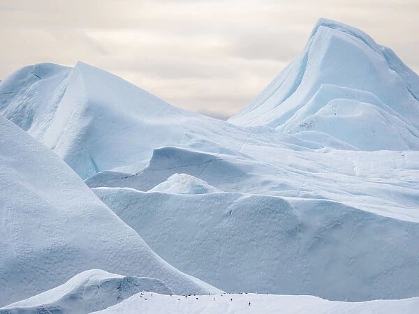 Ilulissat Icefjord, a UNESCO World Heritage Site, also called kangia or Ilulissat