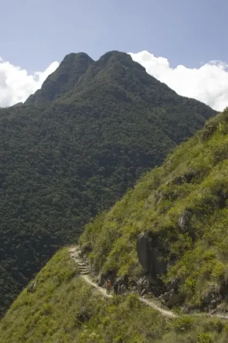 Framed Print : Inca Trail to Machu Picchu, Peru