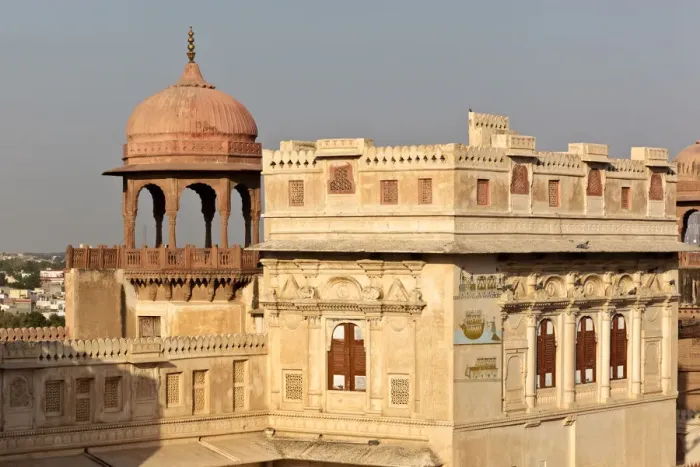 Framed Print : India, Rajasthan, Bikaner, Shekhawati, View of Junagarh Fort Framed Print : India, Rajasthan, Bikaner, Shekhawati, View of Junagarh Fort