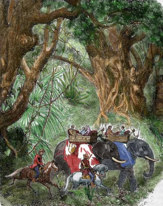Framed Print : India. Sepoy Rebellion (1857). India revolution that erupted as a reaction against Framed Print : India. Sepoy Rebellion (1857). India revolution that erupted as a reaction against