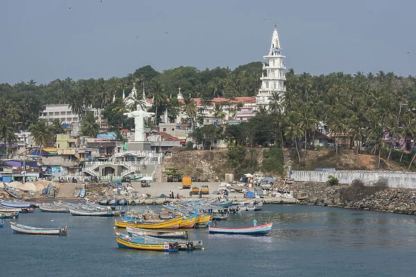 India, state of Kerala, Malabar Coast, port city of Villanjam aka Vizhinjam along