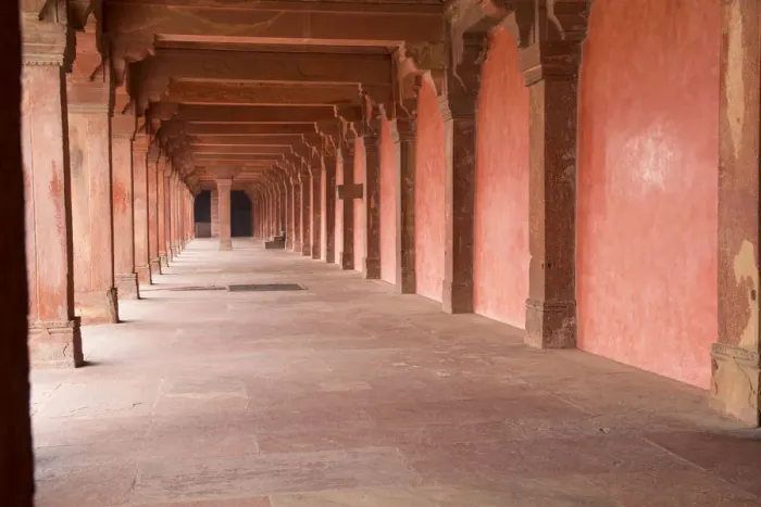 Framed Print : India, Utter Pradesh. Agra Fort (Red Fort) is a UNESCO World Heritage site. It is about 2 Framed Print : India, Utter Pradesh. Agra Fort (Red Fort) is a UNESCO World Heritage site. It is about 2