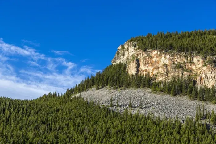 Framed Print : Indianhead Rock along the Rocky Mountain Front in the Lewis and Clark National Forest Framed Print : Indianhead Rock along the Rocky Mountain Front in the Lewis and Clark National Forest