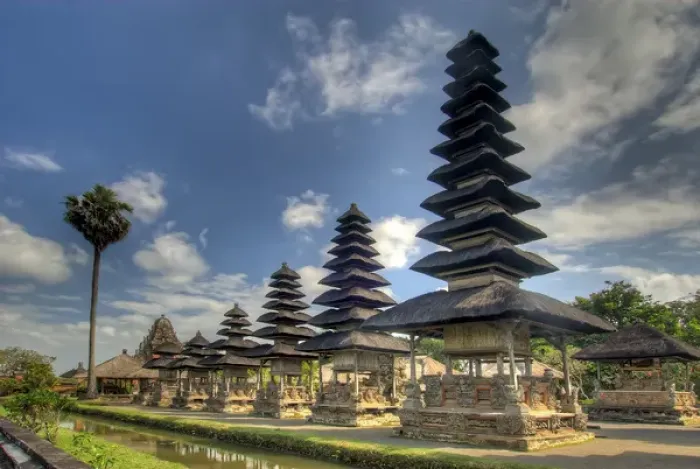Framed Print : Indonesia, Bali, Mengwi. Scenic of Pura Taman Ayun temple Framed Print : Indonesia, Bali, Mengwi. Scenic of Pura Taman Ayun temple