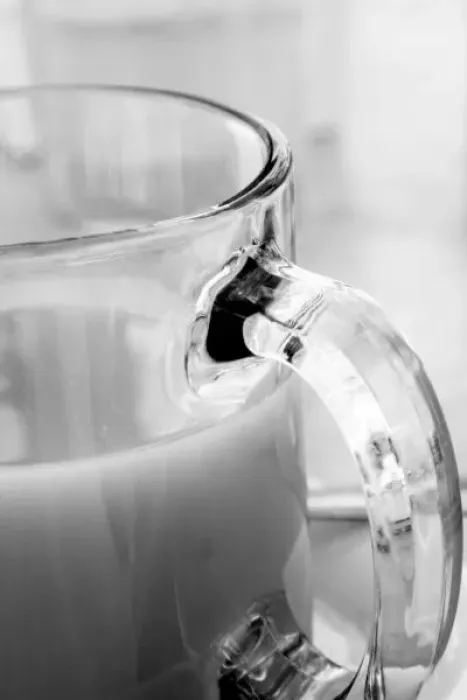 Framed Print : Infrared, Black & White, cup, glass, coffee Framed Print : Infrared, Black & White, cup, glass, coffee