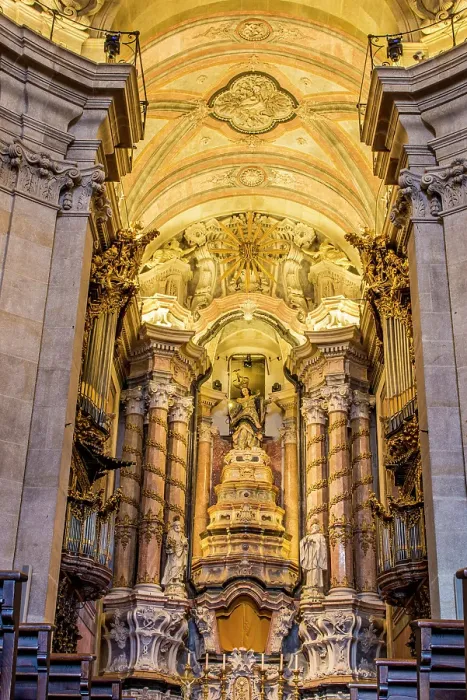 Framed Print : Interior of Church of the Clergymen (Igreja dos Clerigos), Porto, Portugal. (Editorial Use Only) Framed Print : Interior of Church of the Clergymen (Igreja dos Clerigos), Porto, Portugal. (Editorial Use Only)