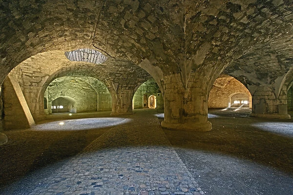 Interior of Munot Castle, Schaffhausen, Switzerland