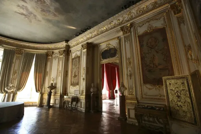 Framed Print : The interior of Musee Jacquemart Andre. Paris. France