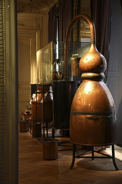 The interior view of Musee du Parfum. Paris. France