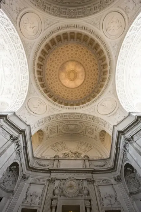 Framed Print : An interior view of the San Francisco City Hall dome and architectural detail - San Francisco Framed Print : An interior view of the San Francisco City Hall dome and architectural detail - San Francisco