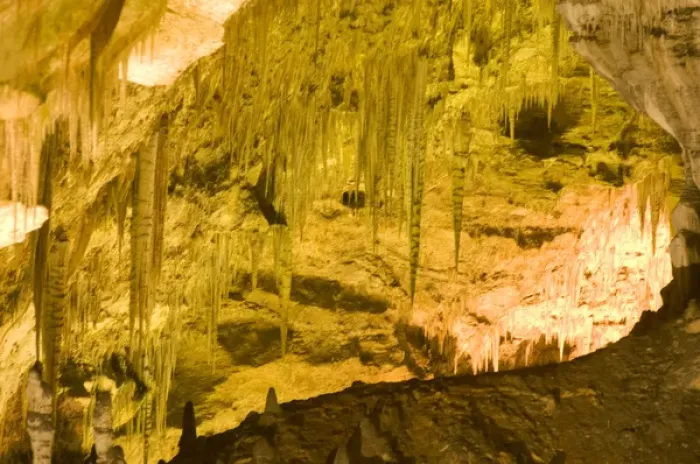 Framed Print : Intricate formations in the wondrous 8. 2-acre Big Room cave, 750 feet into the earth Framed Print : Intricate formations in the wondrous 8. 2-acre Big Room cave, 750 feet into the earth
