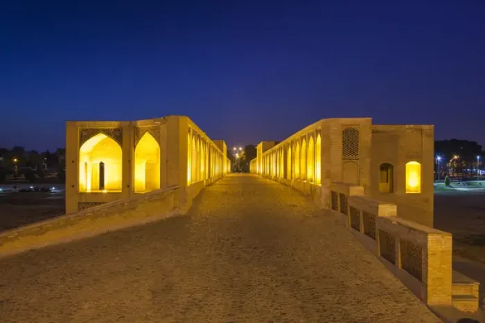 Framed Print : Iran, Central Iran, Esfahan, Si-o-Seh Bridge, dawn Framed Print : Iran, Central Iran, Esfahan, Si-o-Seh Bridge, dawn