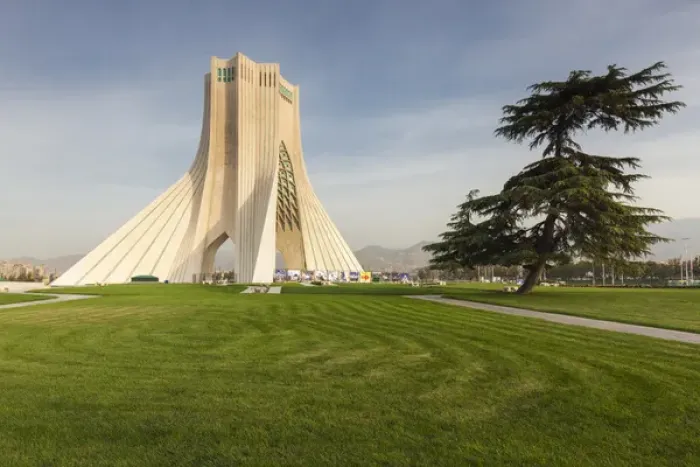 Framed Print : Iran, Tehran, Azadi Tower, Freedon Tower Monument Framed Print : Iran, Tehran, Azadi Tower, Freedon Tower Monument