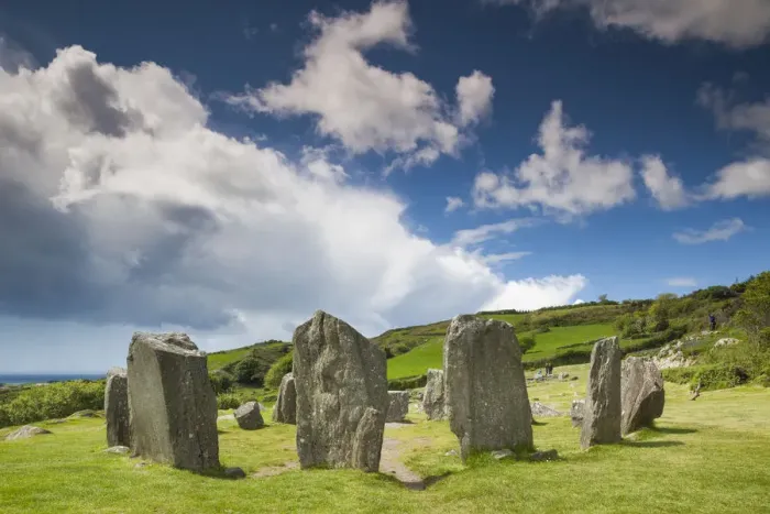 Framed Print : Ireland, County Cork, Drombeg, Drombeg Stone Circle, 5th century Framed Print : Ireland, County Cork, Drombeg, Drombeg Stone Circle, 5th century