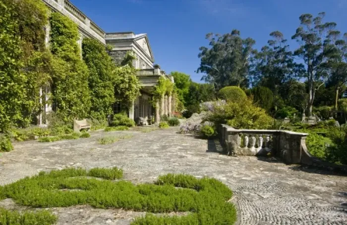 Framed Print : Ireland, County Down, formal garden Framed Print : Ireland, County Down, formal garden