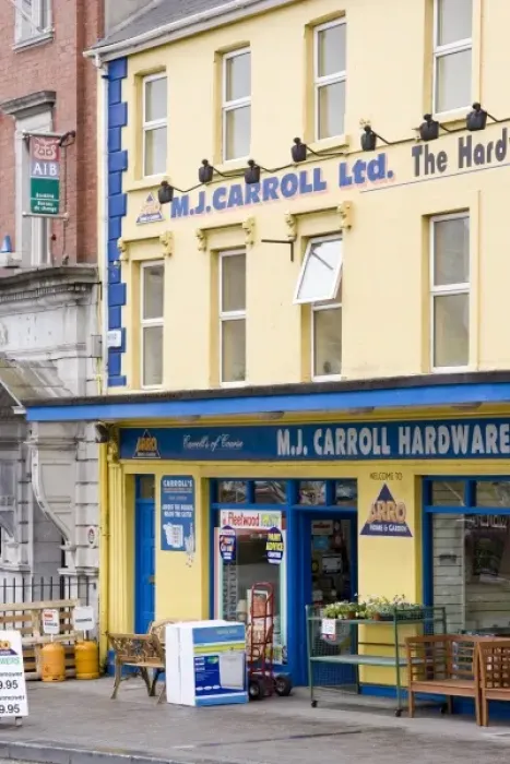 Framed Print : Ireland, County Kerry, Listowel, storefronts Framed Print : Ireland, County Kerry, Listowel, storefronts