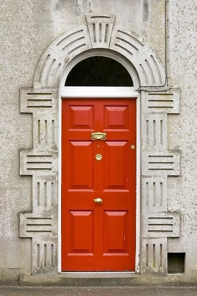 Ireland, County Mayo, door