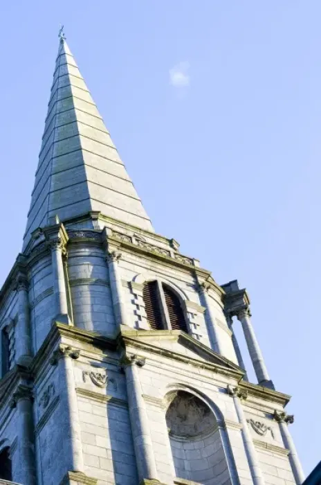 Framed Print : Ireland, County Waterford, cathedral steeple Framed Print : Ireland, County Waterford, cathedral steeple