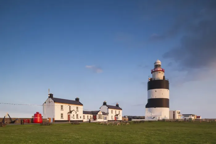 Framed Print : Ireland, County Wexford, Hook Peninsula, Hook Head, Hook Head LIghthouse, sunset Framed Print : Ireland, County Wexford, Hook Peninsula, Hook Head, Hook Head LIghthouse, sunset
