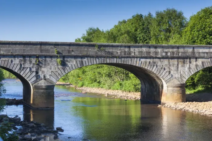 Framed Print : Ireland, County Wicklow, Avoca, village bridge Framed Print : Ireland, County Wicklow, Avoca, village bridge