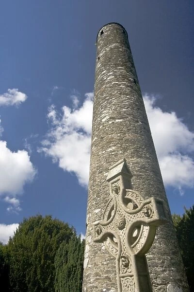 Ireland, County Wicklow, Glendalough, ancient monastic site