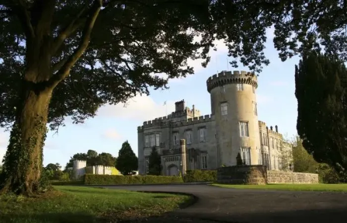 Framed Print : Ireland, the Dromoland Castle side entrance Framed Print : Ireland, the Dromoland Castle side entrance
