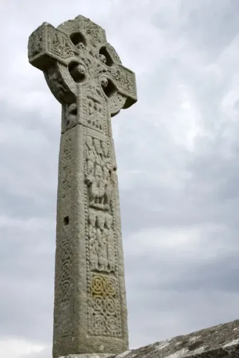 Framed Print : Ireland, Drumcliffe. The High Cross dating from the 9th century Framed Print : Ireland, Drumcliffe. The High Cross dating from the 9th century