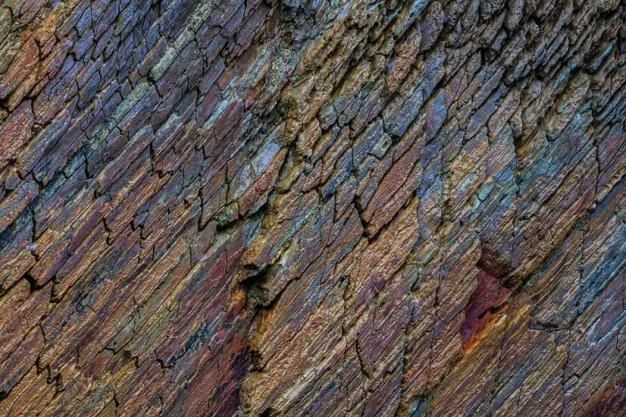 Framed Print : Ireland, Ferriter's Cove. Close-up of rock face colors Framed Print : Ireland, Ferriter's Cove. Close-up of rock face colors