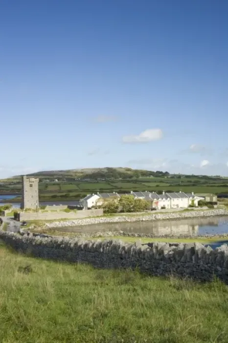 Framed Print : Irish Countryside, Ireland, Farm, Castle, Landscape, Scenic Framed Print : Irish Countryside, Ireland, Farm, Castle, Landscape, Scenic