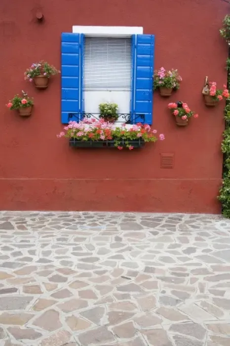 Framed Print : Island of Burano, Burano, Italy. Colorful Burano City homes Framed Print : Island of Burano, Burano, Italy. Colorful Burano City homes